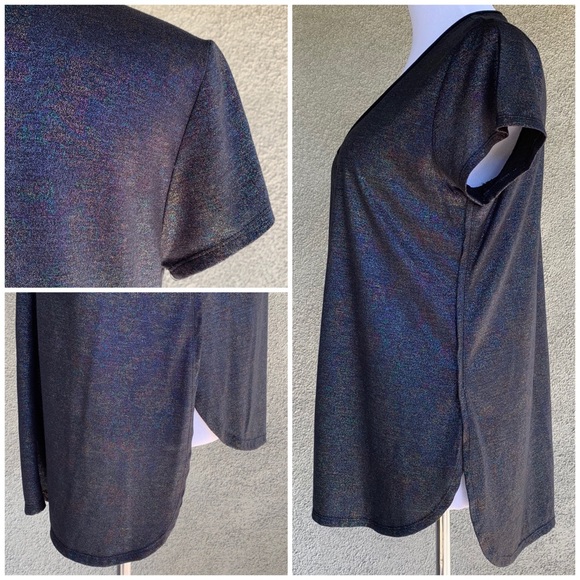 🔥5/$20🔥 Mossimo Black Tee Shimmers - Picture 2 of 8